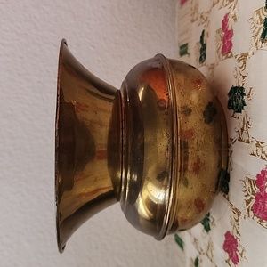 Vintage Brass Pot